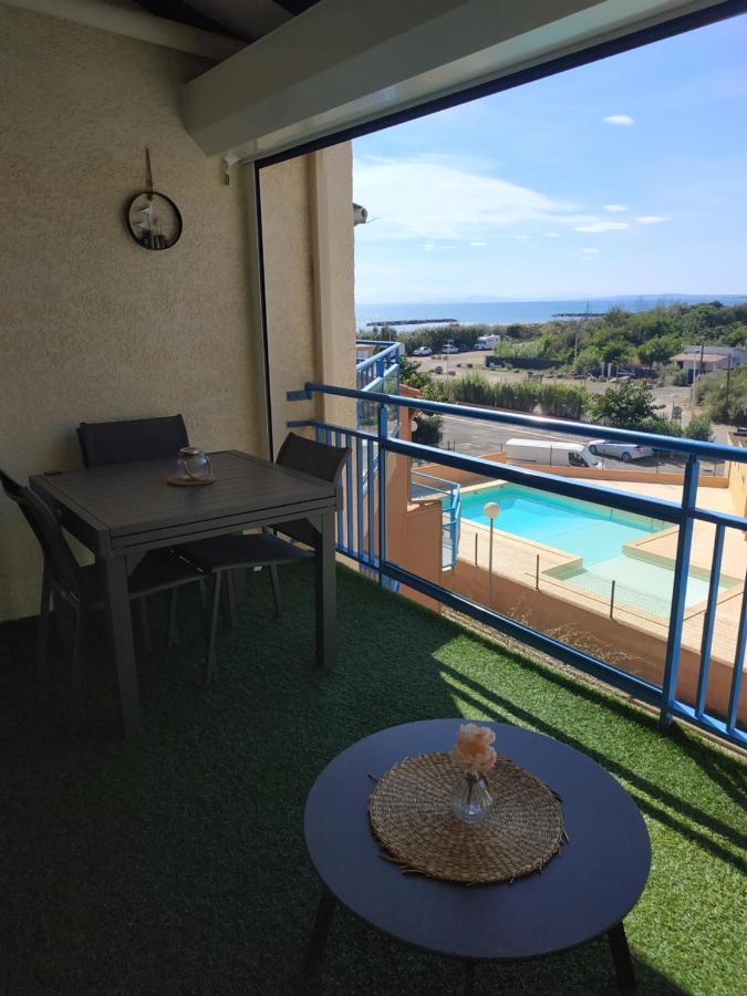Appartement, Vue Sur Mer, Acces Direct Plage, Piscine فيا المظهر الخارجي الصورة